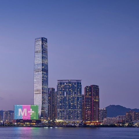 中国香港西九文化区M+大楼