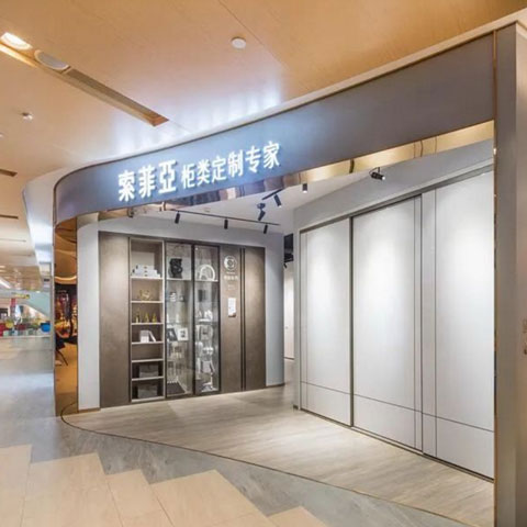 索菲亚全屋定制——专属定制墙地一体产品